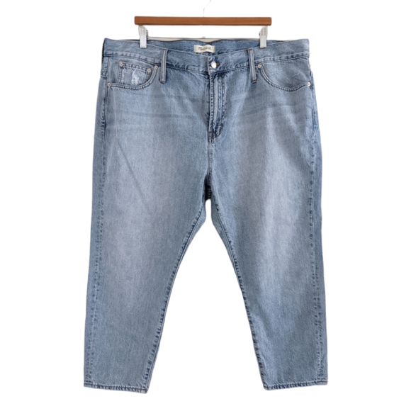 MADEWELL The Perfect Vintage Jean in Fitzgerald Light Wash Petite Plus Size 36 - Picture 3 of 13